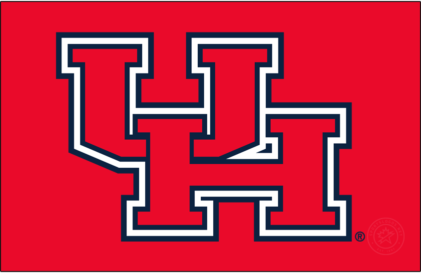 Houston Cougars 2000-2012 Primary Dark Logo DIY iron on transfer (heat transfer)